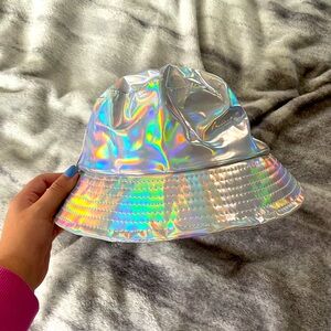 Holographic Bucket Hat
